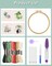 4 Sets Embroidery Kit for Beginners,Hummingbird and Flower Cross Stitch Set for Include Embroidery Cloth Hoops Threads for Craft Lover Hand Stitch (Cat)